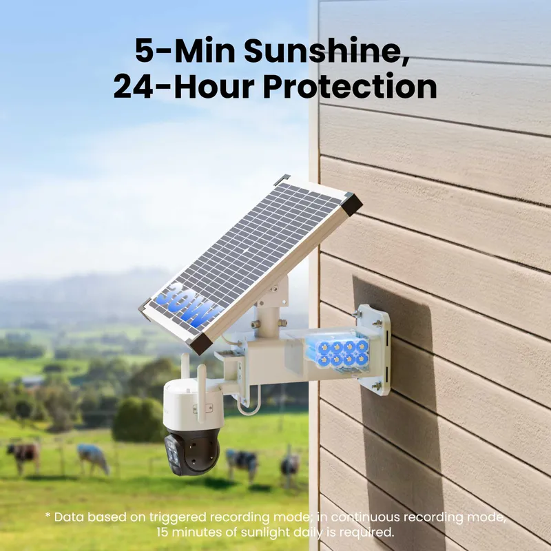 Reolink TrackMix (G790) LTE Plus 2 batterikamera + Solpanel 2 vit - 8503111