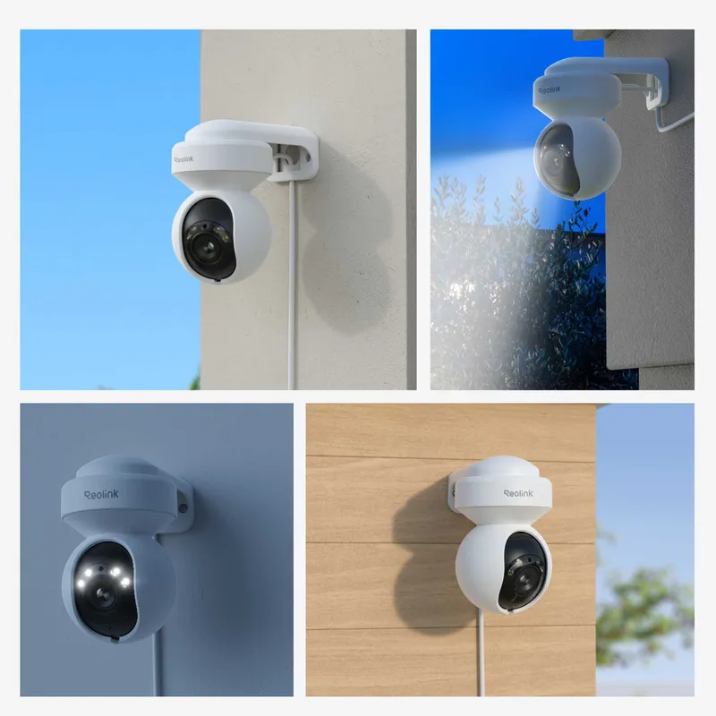 Reolink E1 Utomhus Pro Smart PTZ WiFi-kamera Vit - 3022262