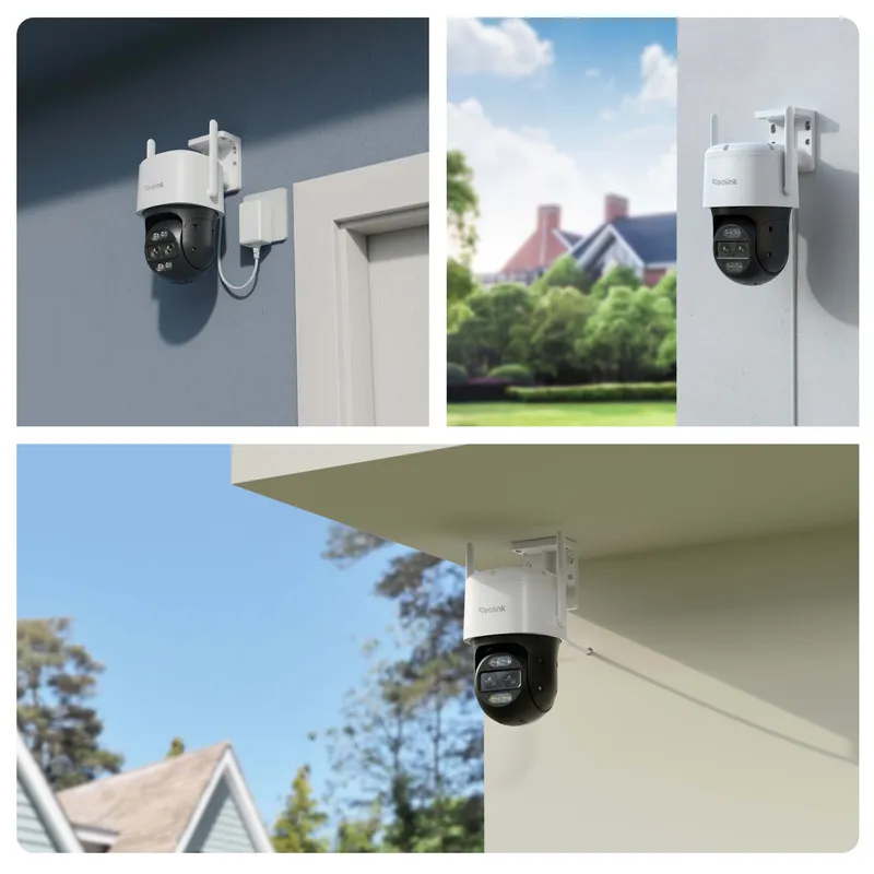 Reolink TrackMix WiFi W760 4K Utomhuskamera 2.4/5Ghz Vit - 5398218