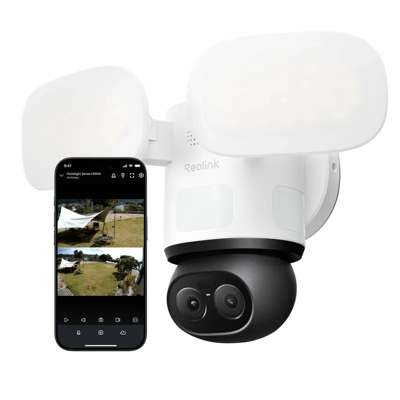 Reolink TrackFlex Floodlight WiFi 4K Utomhuskamera 2.4/5Ghz Vit - 8503537