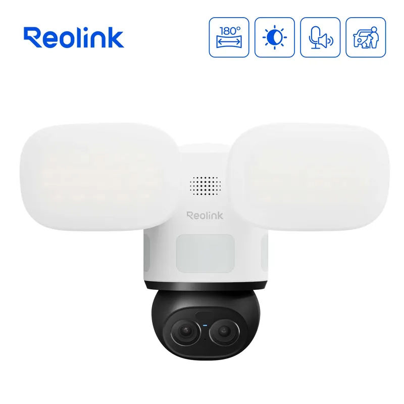 Reolink TrackFlex Floodlight WiFi 4K Utomhuskamera 2.4/5Ghz Vit - 8503537