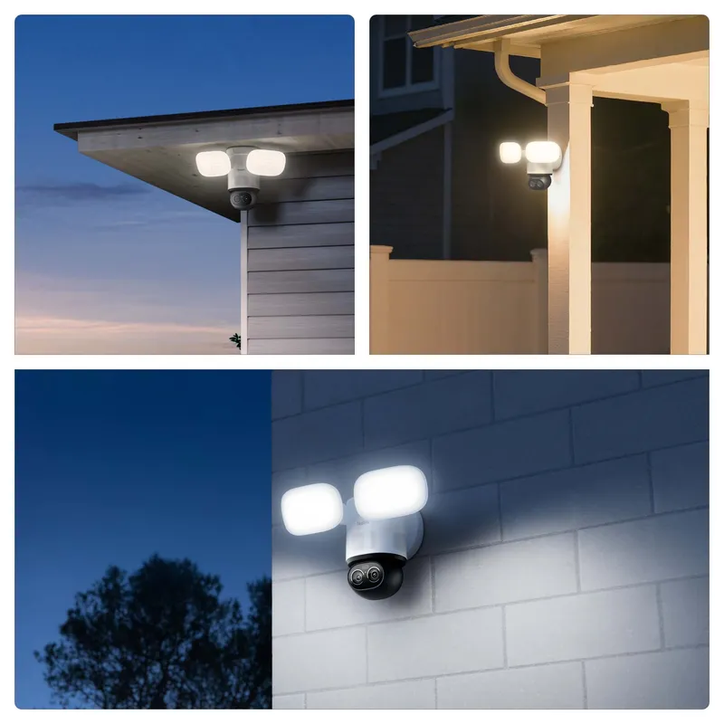 Reolink TrackFlex Floodlight WiFi 4K Utomhuskamera 2.4/5Ghz Vit - 8503537