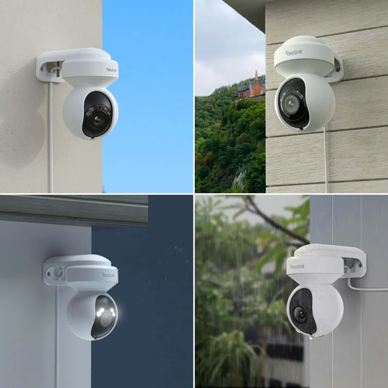 Reolink E1 Utomhus SE PoE Smart PTZ WiFi-kamera Vit - 8503580