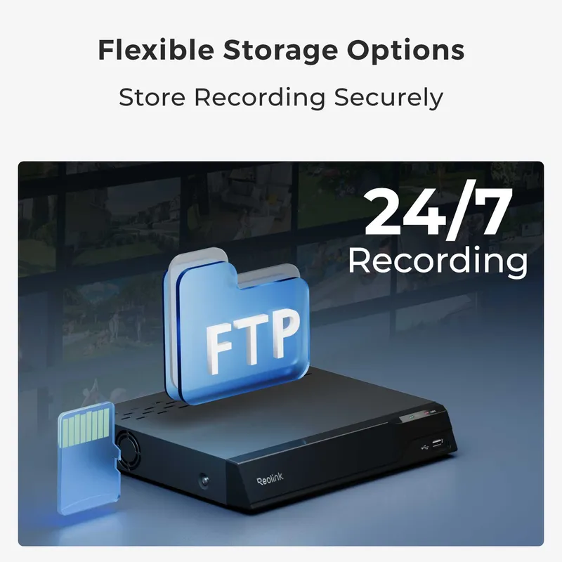Reolink Elite Wifi 4K Utomhuskamera 180° Vit - 8503103