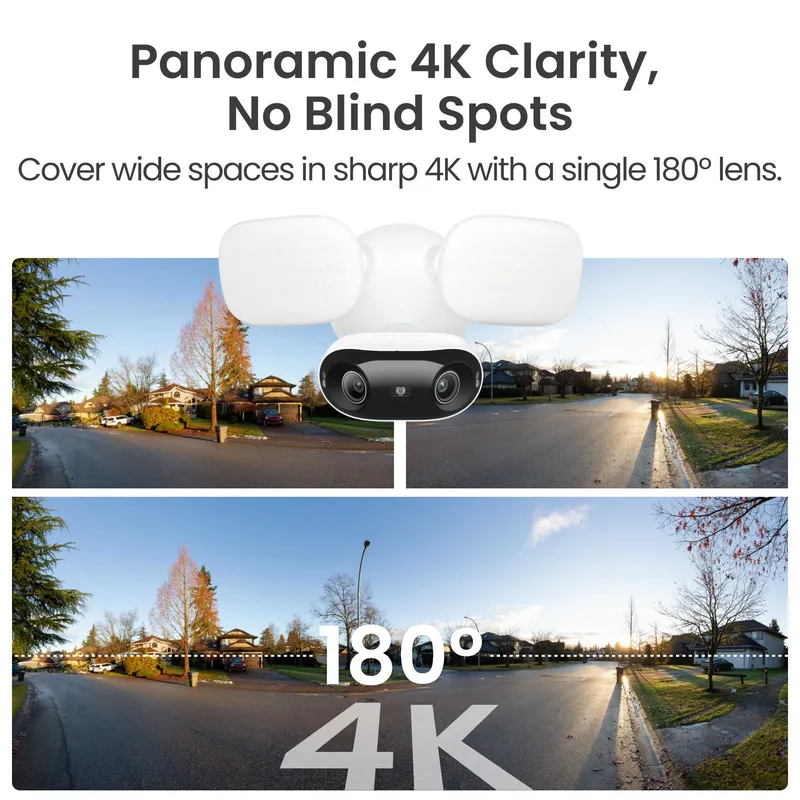Reolink Elite Floodlight 4K Utomhuskamera Wi-Fi 6 Vit - 3022960