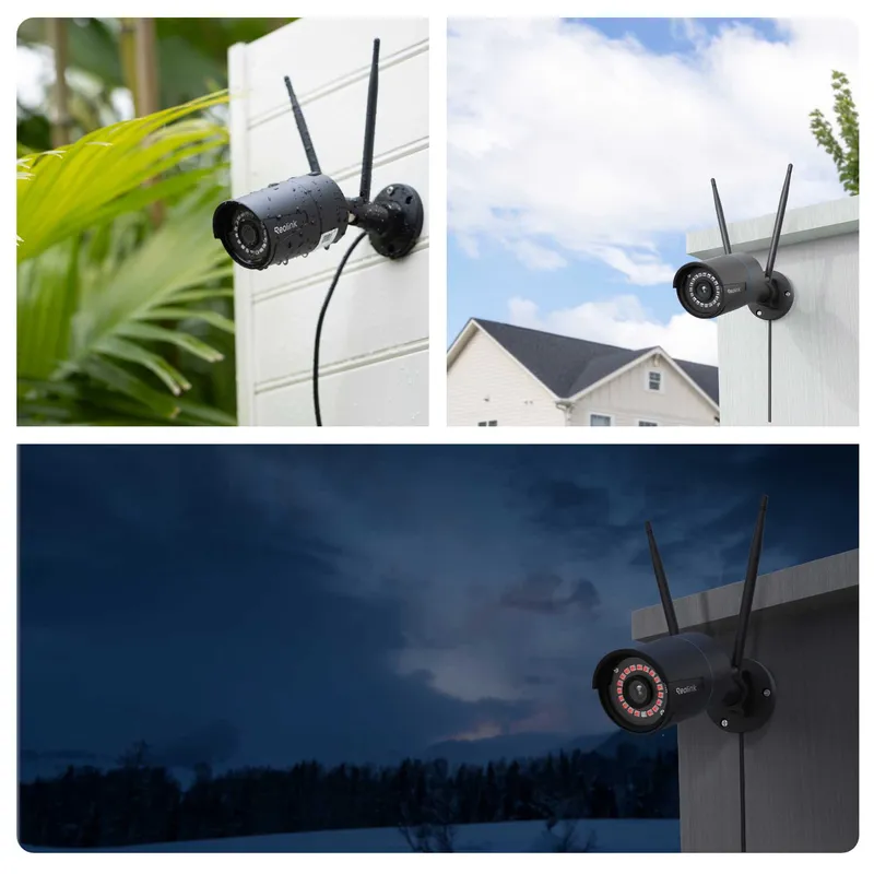 Reolink RLC-510WA (W320-B) WiFi-kamera Smart detektering Svart - 5398434