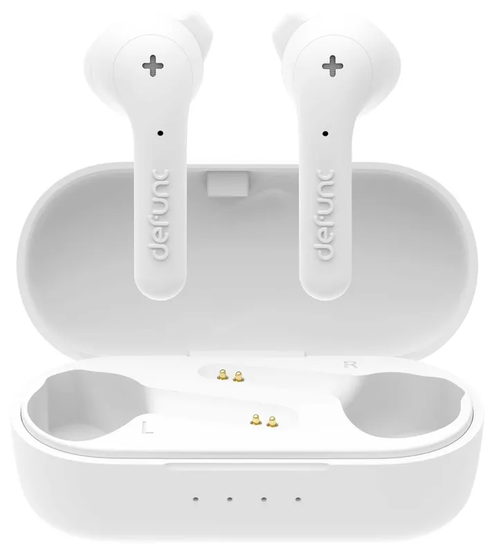 Defunc TRUE MUSIC II TWS Hybrid In-Ear BT Hörlur Vit - 8071014