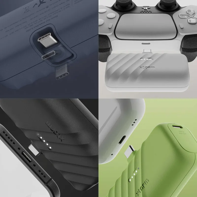 Xtorm Power Bank USB-C PD 20W 5.000mAh/2xUSB-C Blå - 9510324