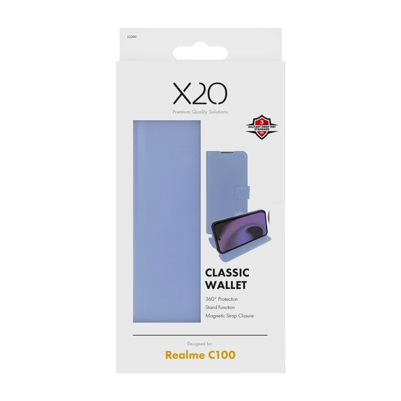 X2O Classic Wallet Realme C100 Lavender - 3410399
