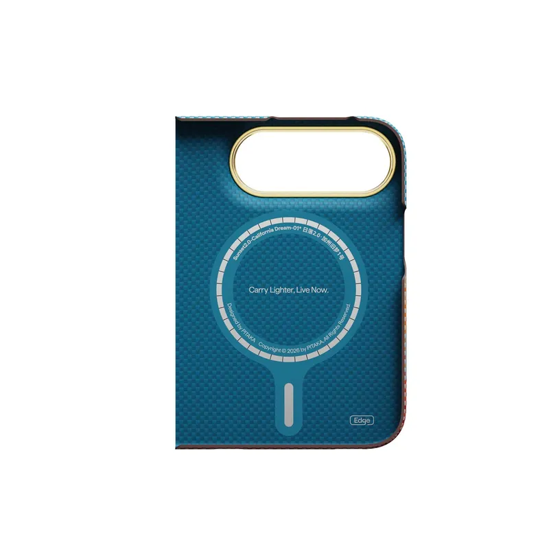 Pitaka Edge MagSafe Bak Fodral Apple iPhone Duo Sunset 2.0 - 5436938