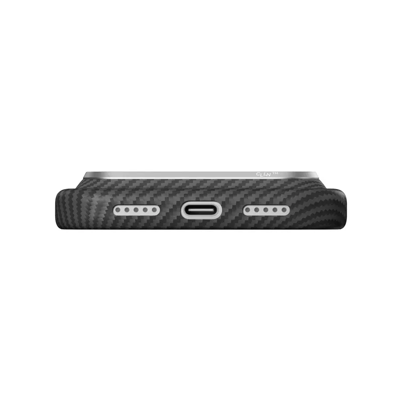 Pitaka Edge MagSafe Fodral Apple iPhone 18 Pro/17 Pro Black/Grey - 5436899