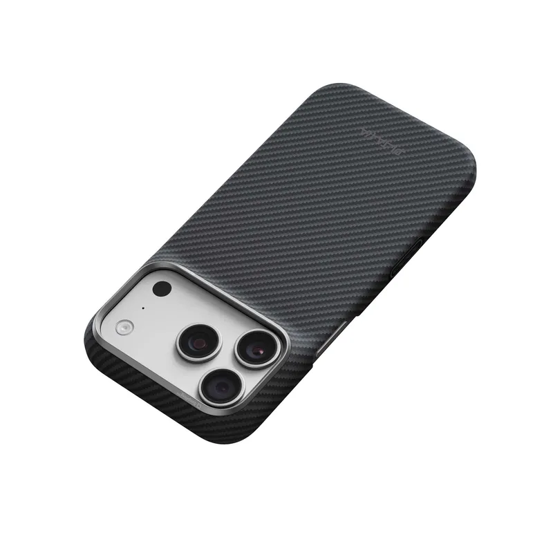 Pitaka Edge MagSafe Fodral Apple iPhone 18 Pro/17 Pro Black/Grey - 5436899