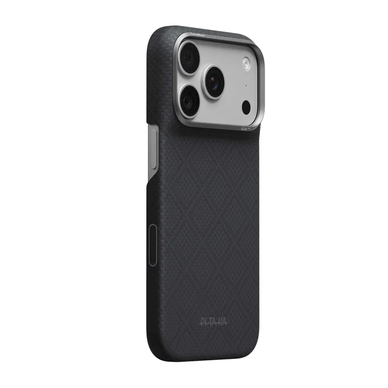 Pitaka Edge MagSafe Fodral Apple iPhone 18 Pro/17 Pro Lava Black - 5437146