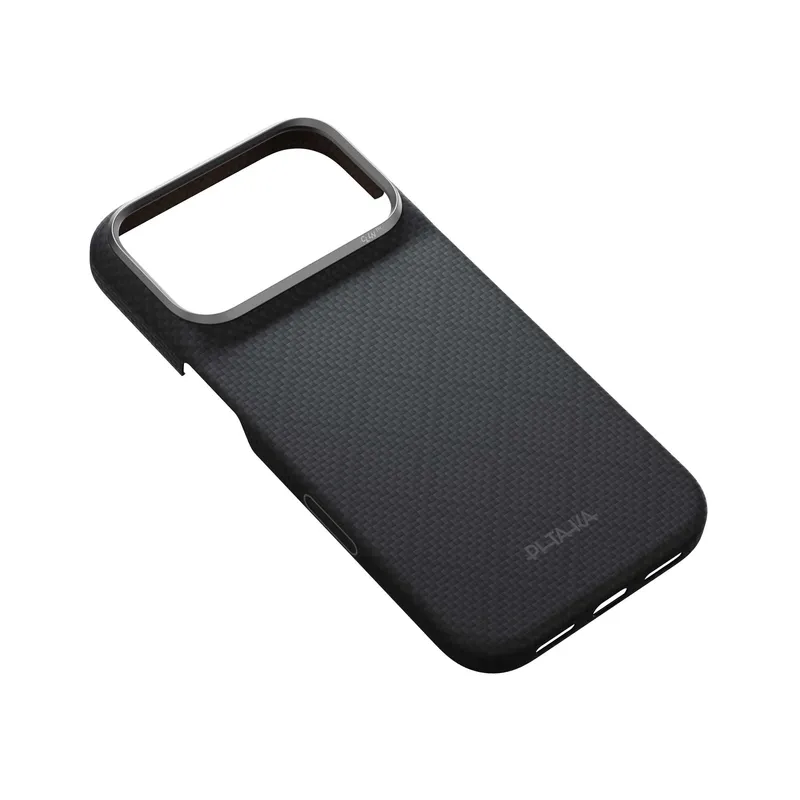 Pitaka Edge MagSafe Fodral Apple iPhone 18 Pro/17 Pro Lava Black - 5437146