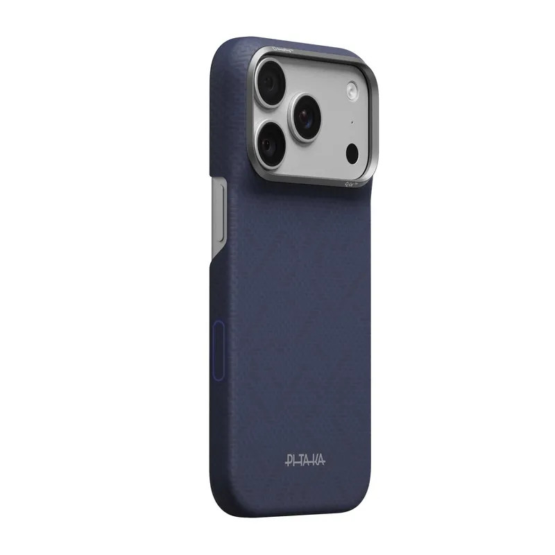 Pitaka Edge MagSafe Fodral Apple iPhone 18 Pro/17 Pro Sapphire Blue - 5437152