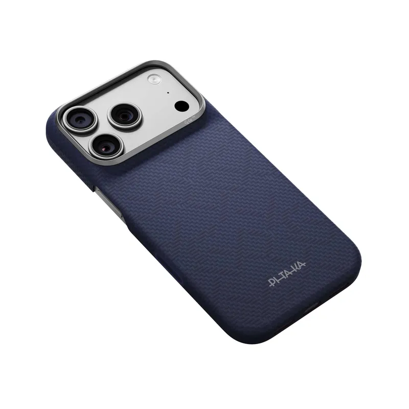 Pitaka Edge MagSafe Fodral Apple iPhone 18 Pro/17 Pro Sapphire Blue - 5437152
