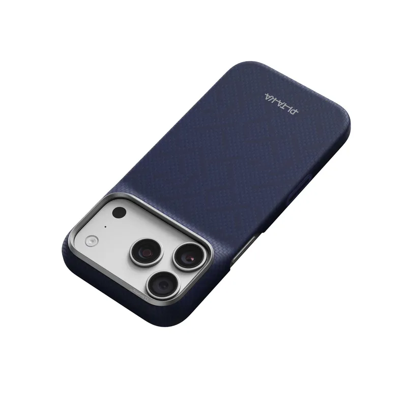 Pitaka Edge MagSafe Fodral Apple iPhone 18 Pro/17 Pro Sapphire Blue - 5437152