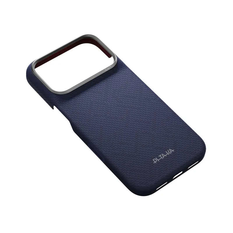 Pitaka Edge MagSafe Fodral Apple iPhone 18 Pro/17 Pro Sapphire Blue - 5437152