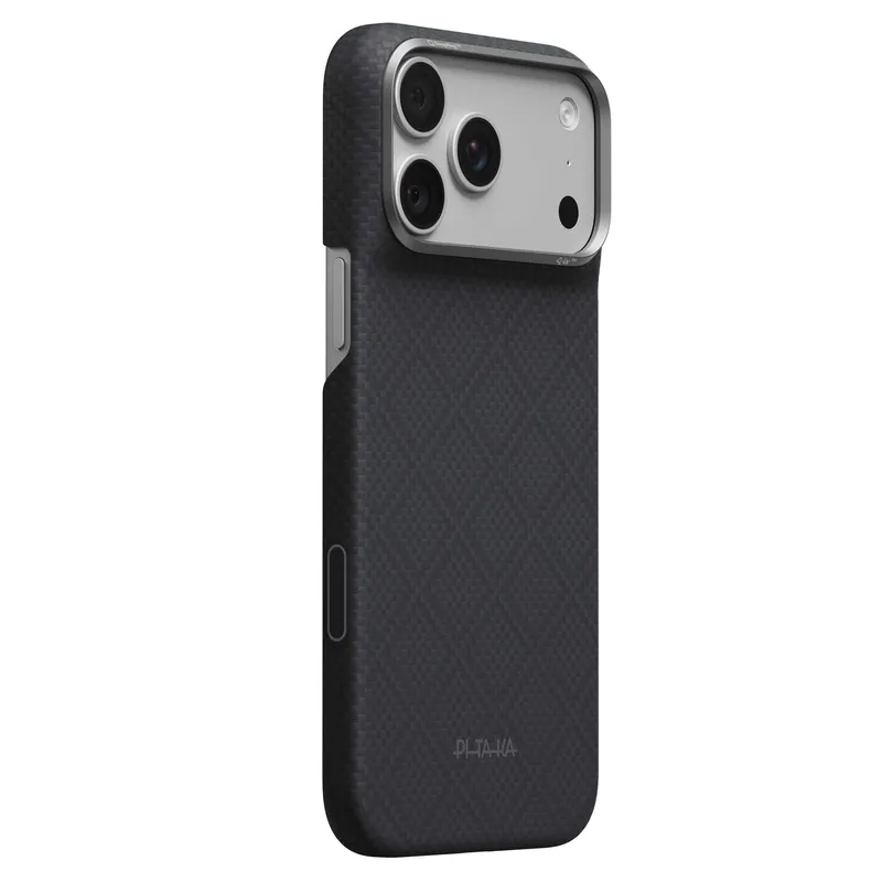 Pitaka Edge MagSafe Fodral Apple iPhone 18 Pro Max/17 Pro Max Lava Black - 5437157