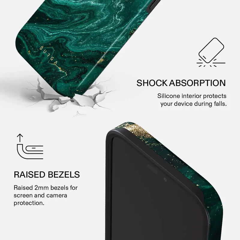 Burga Emerald Pool - Apple iPhone 18 Pro Tough MagSafe Skyddsskal - 5738308