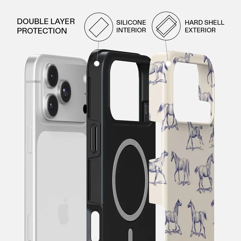 Burga Derby Race - Apple iPhone 18 Pro Tough MagSafe Skyddsskal - 5738992