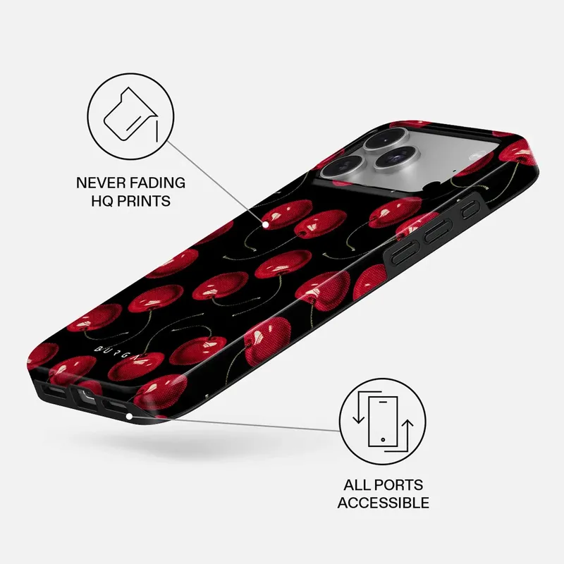Burga Cherrybomb - Apple iPhone 18 Pro Tough MagSafe Skyddsskal - 5739752
