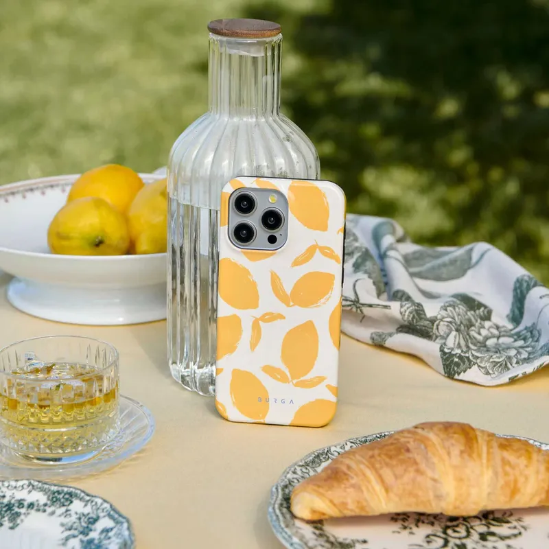 Burga Lemon Tart - Apple iPhone 18 Pro Tough MagSafe Skyddsskal - 5741092