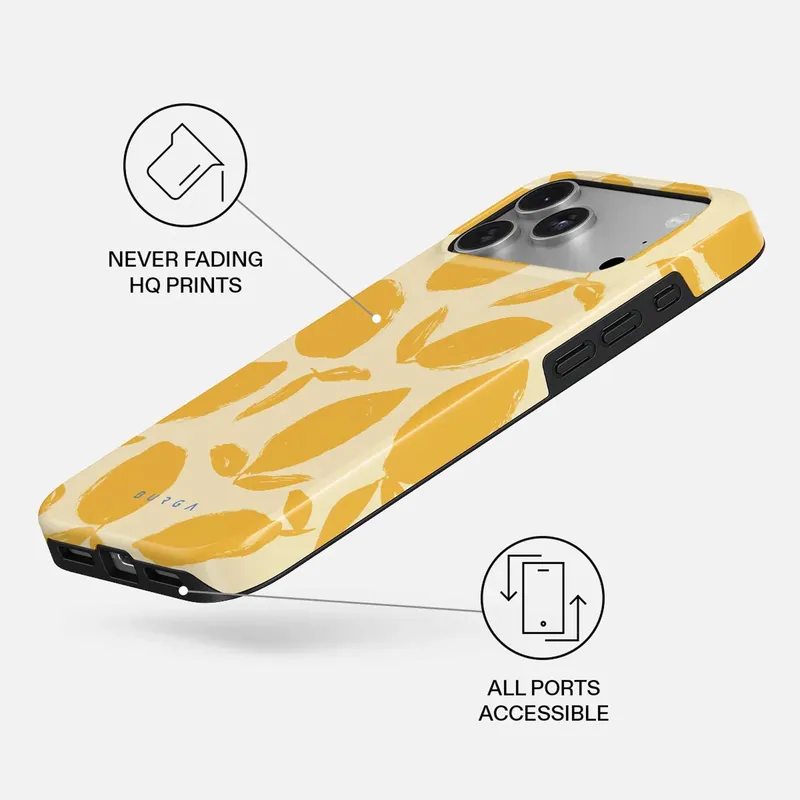 Burga Lemon Tart - Apple iPhone 18 Pro Max Tough MagSafe Skyddsskal - 5747959