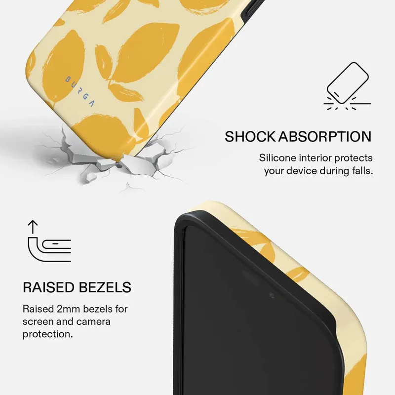 Burga Lemon Tart - Apple iPhone 18 Pro Max Tough MagSafe Skyddsskal - 5747959