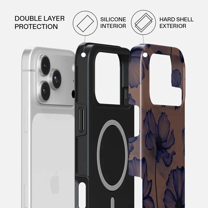 Burga Velvet Night - Apple iPhone 18 Pro Max Tough MagSafe Skyddsskal - 5748068