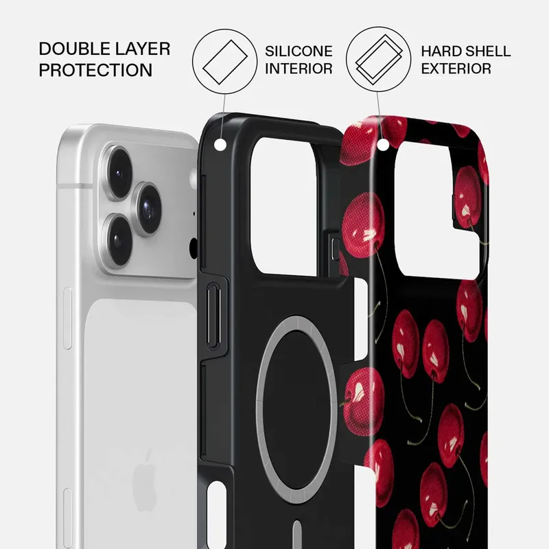 Burga Cherrybomb - Apple iPhone 18 Pro Max Tough MagSafe Skyddsskal - 5748069