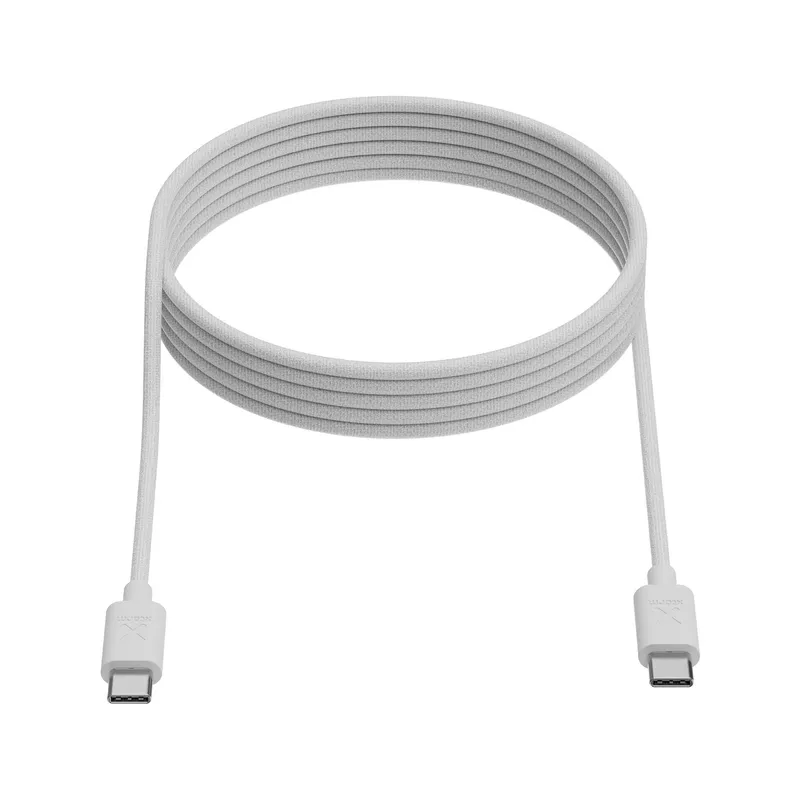 Xtorm Go2 GRS USB-C/C PD kabel 100W 1m Vit - 9510020