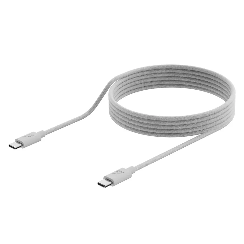 Xtorm Go2 GRS USB-C/C PD kabel 100W 1m Vit - 9510020