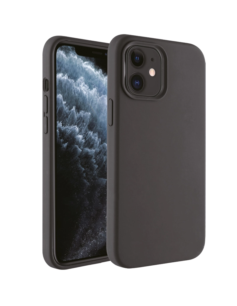 Vivanco Hype Silikonskal iPhone 12 / 12 Pro Svart - 2862132