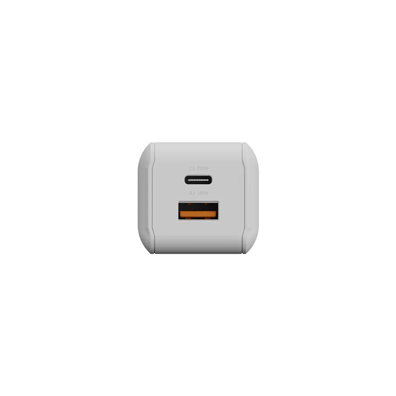 Xtorm 70W GaN3 NextGen Hemladdare USB-C/C/A GRS Vit - 9510374