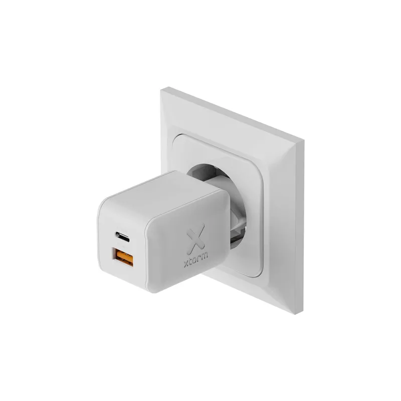 Xtorm 70W GaN3 NextGen Hemladdare USB-C/C/A GRS Vit - 9510374
