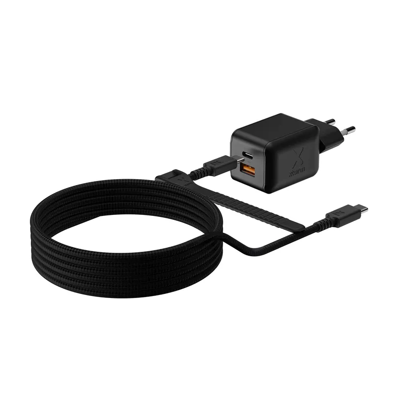 Xtorm 70W GaN3 NextGen Hemladdare USB-C/C/A GRS Svart - 9510375