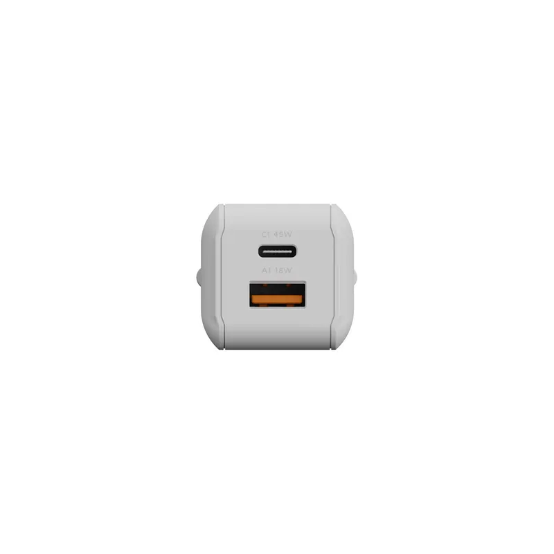 Xtorm 45W GaN3 NextGen Hemladdare USB-C/A GRS Vit - 9510372