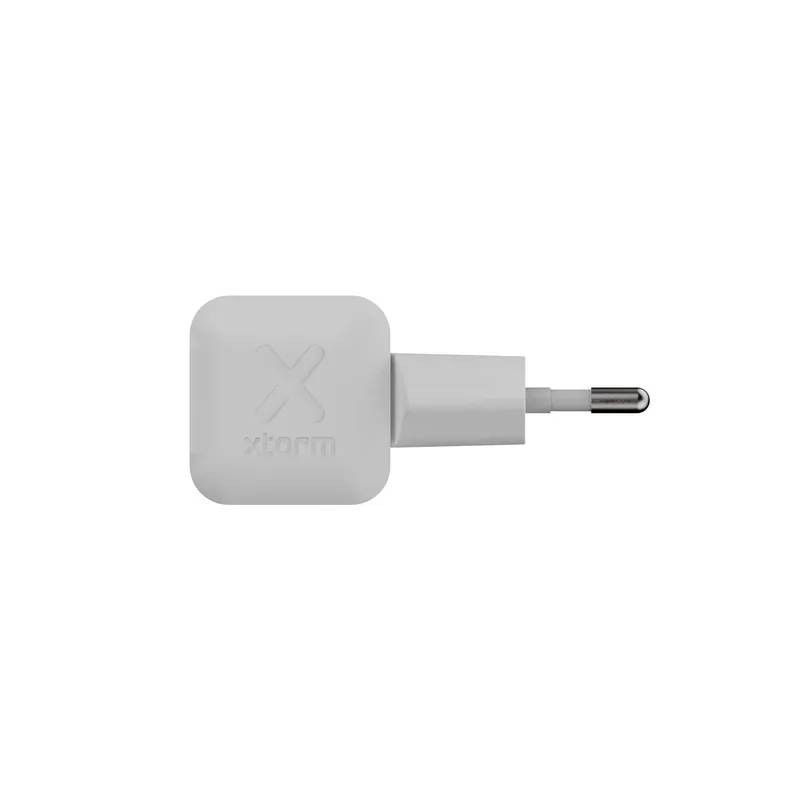 Xtorm 25W GaN3 NextGen Hemladdare USB-C/A GRS Vit - 9510370