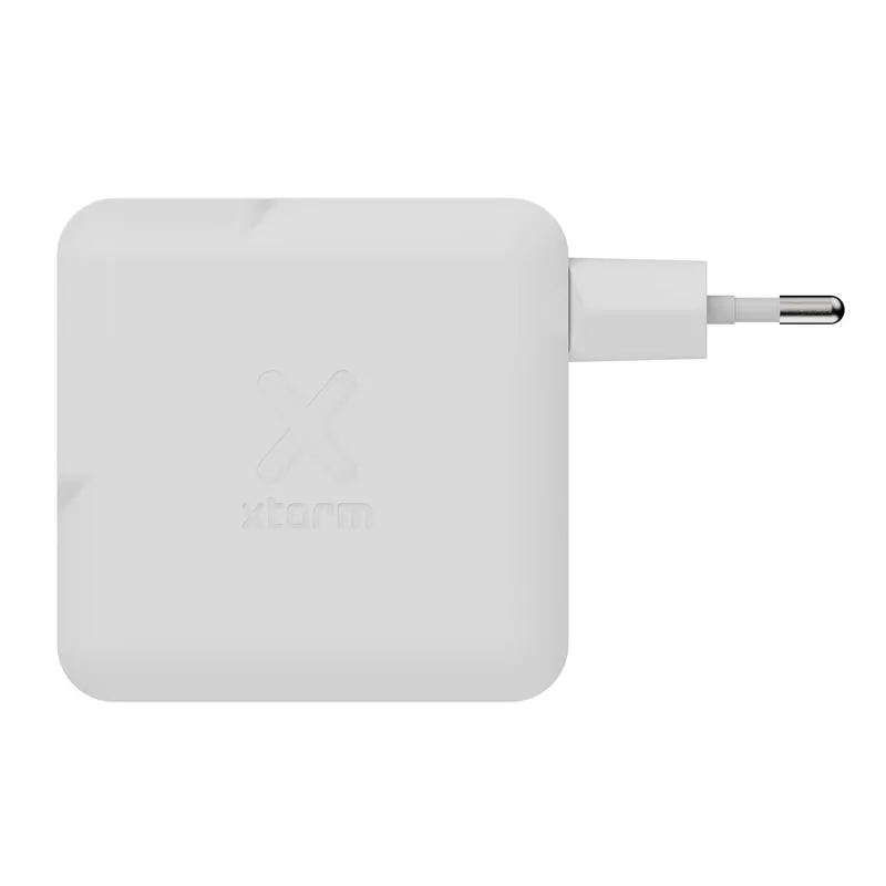 Xtorm 140W GaN3 NextGen Hemladdare USB-C/C/A GRS Vit - 9510376