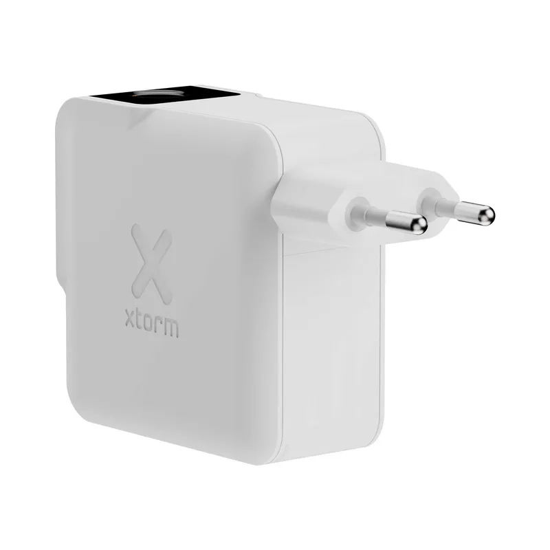 Xtorm 140W GaN3 NextGen Hemladdare USB-C/C/A GRS Vit - 9510376