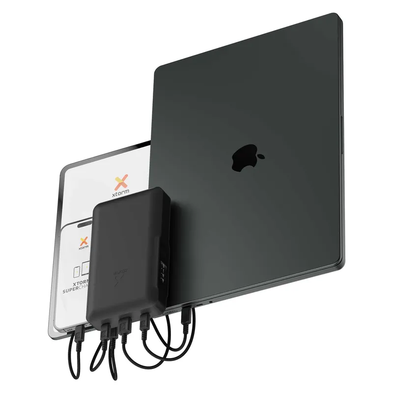 Xtorm GRS NextGen Power Bank 70W 45.000mAh USB-C/C/A Svart - 9510368