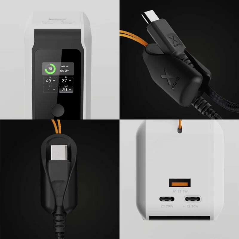 Xtorm GRS NextGen Power Bank 70W 27.000mAh USB-C/C/A Vit - 9510362