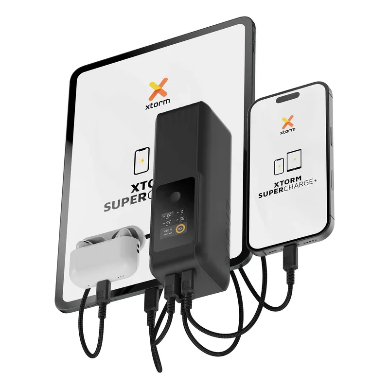 Xtorm GRS NextGen Power Bank 70W 27.000mAh USB-C/C/A Svart - 9510363
