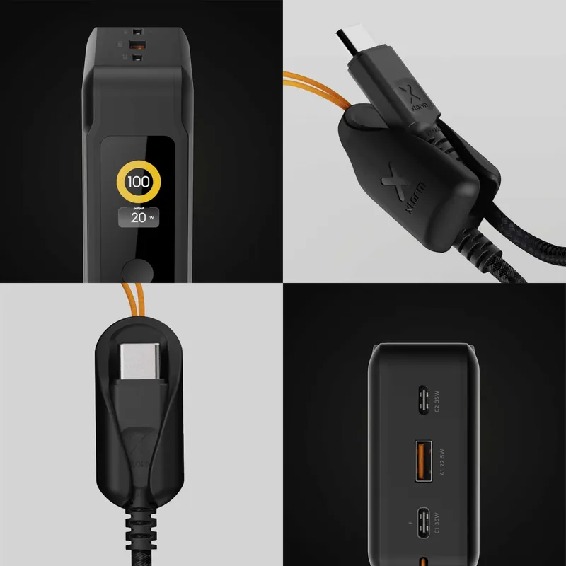 Xtorm GRS NextGen Power Bank 35W 20.000mAh USB-C/C/A Svart - 9510360