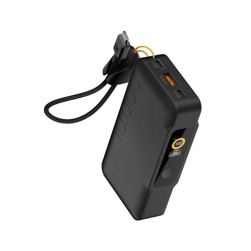 Xtorm GRS NextGen Power Bank 35W 10.000mAh USB-C/C/A Svart - 9510357