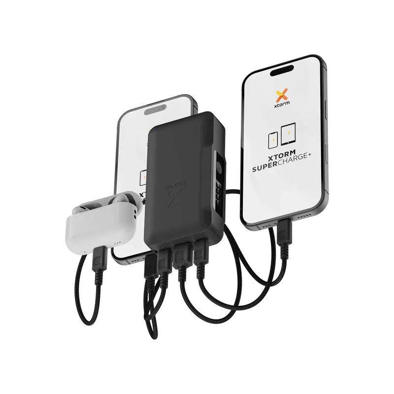 Xtorm GRS NextGen Power Bank 35W 10.000mAh USB-C/C/A Svart - 9510357