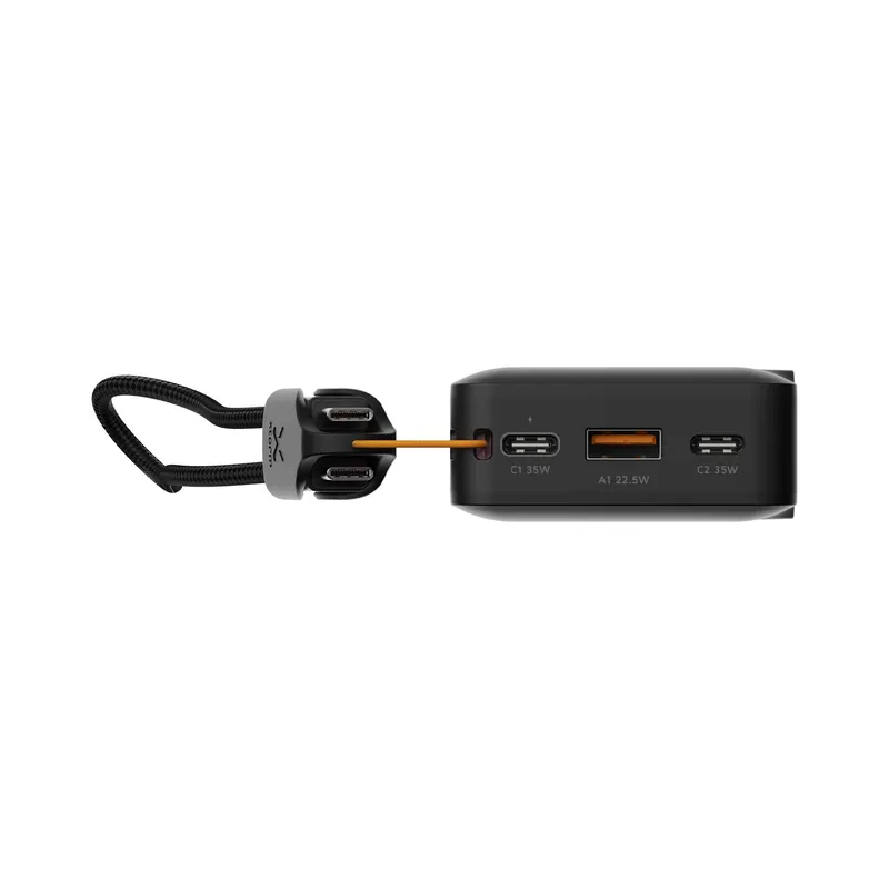 Xtorm GRS NextGen Power Bank 35W 10.000mAh USB-C/C/A Svart - 9510357
