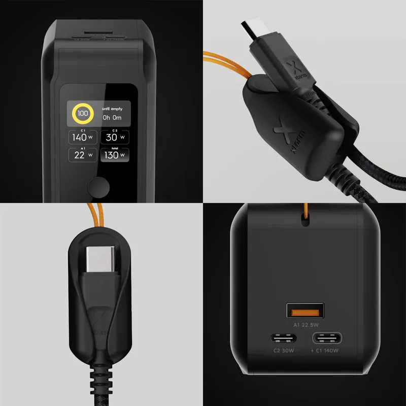 Xtorm GRS NextGen Power Bank 140W 27.000mAh USB-C/C/A Svart - 9510366