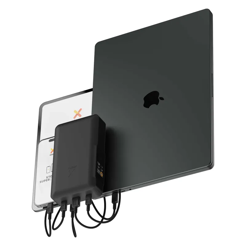 Xtorm GRS NextGen Power Bank 100W 60.000mAh USB-C/C/A Svart - 9510369